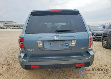 2006 Honda Pilot Ex from USA, damaged, VIN 2HKYF18716H539165